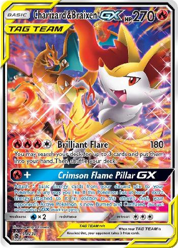 Kit 6 Cartas Pokemon Charizard V Gx Aliados