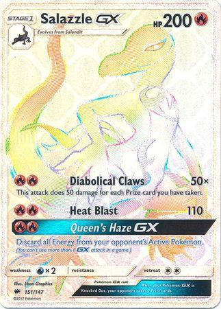 Salazzle-GX (151/147), Busca de Cards