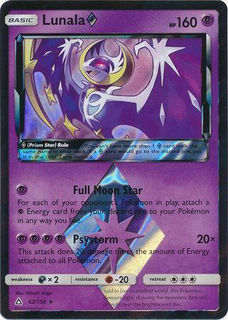 Carta Pokémon Lendário Solgaleo Estrela Prisma Ultra Prisma