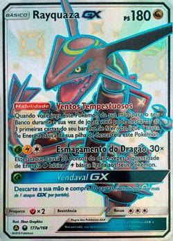 Rayquaza-GX (#177/168) - Epic Game - A loja de card game mais ÉPICA do  Brasil!