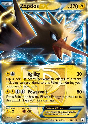 Zapdos-EX (#48/135)