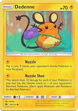 Epic Game - POKEMON – Card DEDENNE GX Todo deck deve ter pelo