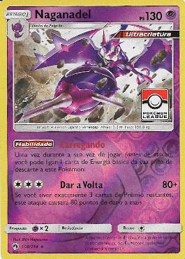 Carta Pokémon Ultracriatura Nihilego Trovões Perdidos