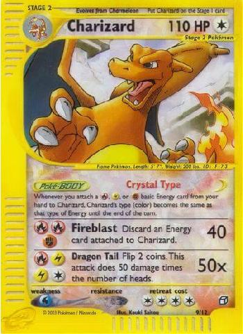 Charizard (9/12), Busca de Cards