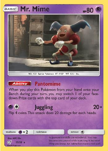 Mr. Mime (#11/18)