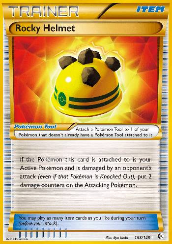 Capacete de Pedra, Pokémon