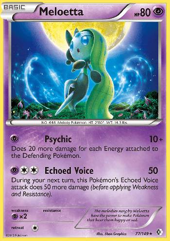 Meloetta (#XY120/∞) - Epic Game - A loja de card game mais ÉPICA do Brasil!