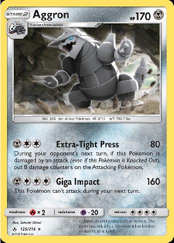 Aggron (#125/214)