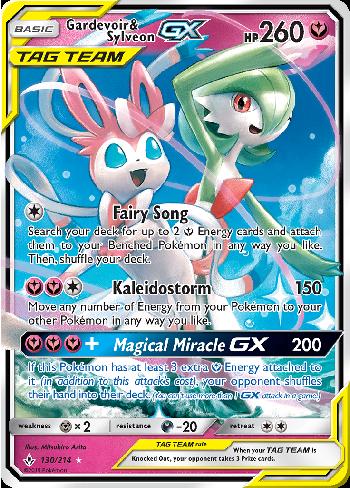 Gardevoir e Sylveon-GX / Gardevoir & Sylveon-GX (#130/214)