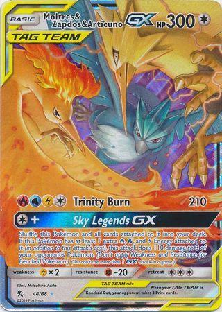 Galar Articuno V, Zapdos V, e Moltres V em Pokémon TCG: Espada