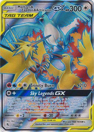 Moltres, Zapdos e Articuno-GX / Moltres & Zapdos & Articuno-GX (66/68), Busca de Cards