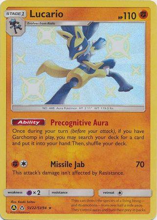 Lucario-GX (SV64/68), Busca de Cards