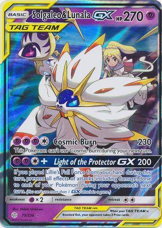 Carta Pokémon Lendário Solgaleo Gx Sol E Lua