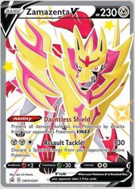 Zamazenta V Foil Pokémon Carta Em Português 18/25, Magalu Empresas