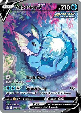 Cartas Pokémon Box Coleção Premium Vaporeon VMAX - Copag