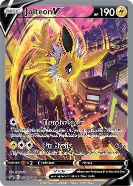 Jolteon-V (SWSH183/71), Busca de Cards