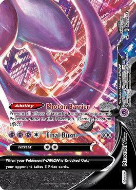 Mewtwo-V-União / Mewtwo-V-Union (SWSH162/71) | Busca de Cartas