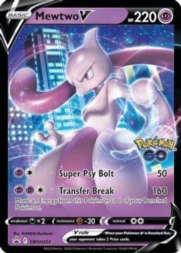 Mewtwo-V (SWSH223/71), Busca de Cards