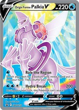 Carta Pokemon Palkia Forma Origem-V (039/189)