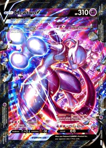 Mewtwo-V-Union (Oversize) (SWSH159-O/71) | Busca de Cartas