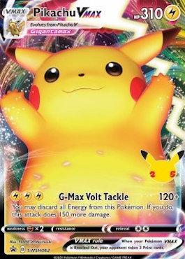 Cartas Pokemon Coleção Pikachu Vmax 51 Cartas Originais