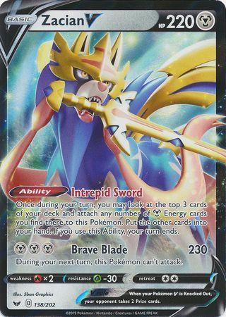 Zacian-V (#SWSH018/71) - Epic Game - A loja de card game mais ÉPICA do  Brasil!