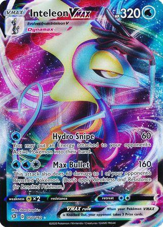 Carta Pokemon Inteleon-vmax Original Copag + Brindes em Promoção na  Americanas