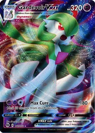 Carta Pokémon Gardevoir Vmax Rainbow Caminho Do Campeão