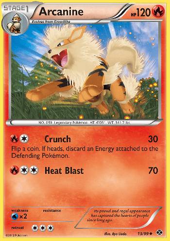 Arcanine (#13/99)