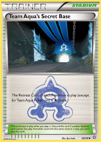 Base Secreta da Equipe Aqua / Team Aquas Secret Base (#28/34)