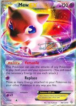 Mew-EX (XY126/∞), Busca de Cards