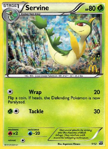 McDonald's Collection 2012 - Pokemon - Epic Game - A loja de card