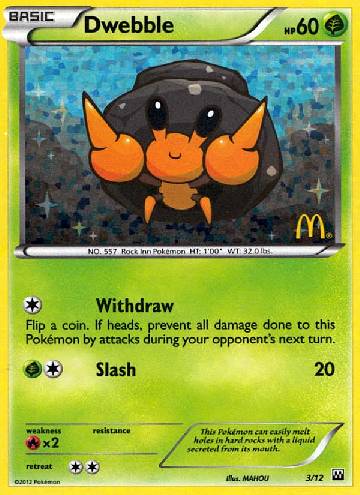 McDonald's Collection 2012 - Pokemon - Epic Game - A loja de card