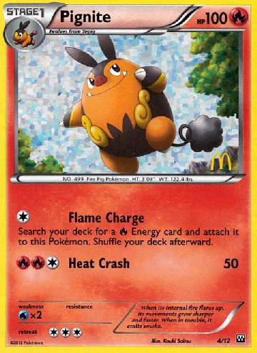 McDonald's Collection 2012 - Pokemon - Epic Game - A loja de card