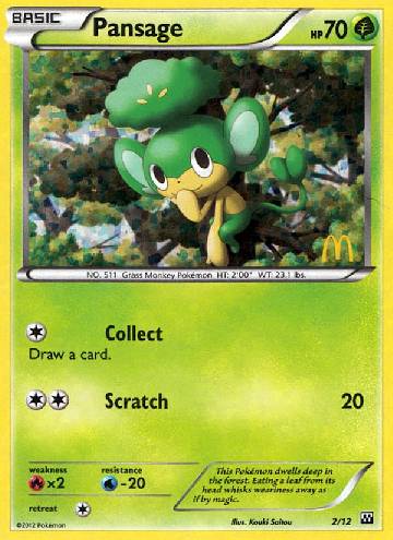 McDonald's Collection 2012 - Pokemon - Epic Game - A loja de card