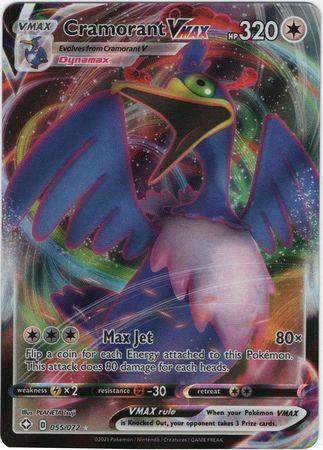 Carta Gigante Pokemon Crobat VMAX Shiny Português Card Original