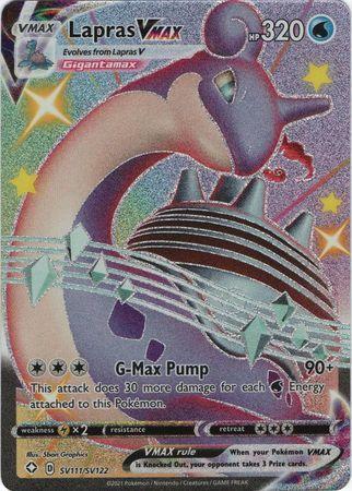 Carta Pokémon Lapras Vmax Espada E Escudo