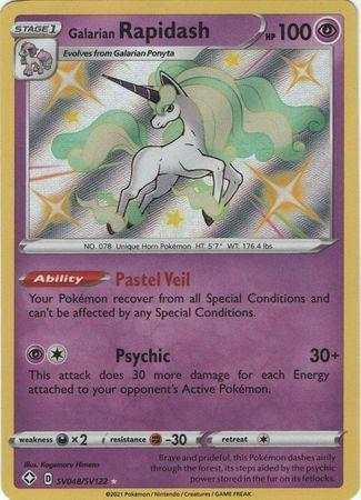 Pokémon TCG: Rapidash de Galar (SV048/SV122) - SWSH4.5 Destinos Brilhantes  - Pokémon Company - Jogos de Cartas - Magazine Luiza