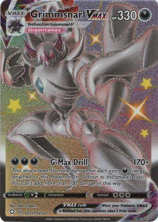 Carta Pokémon Toxtricity Vmax Shiny Destinos Brilhantes