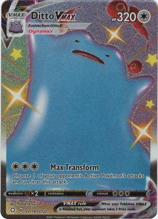 Carta pokemon Ditto V Shiny Destinos Brilhantes