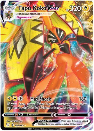 Tapu Koko-VMAX (#51/163) - Pensou em diversão, pensou em Cards of Paradise!