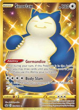 Original Carta Pokemon Lendaria ultra rara Snorlax V em Promoção