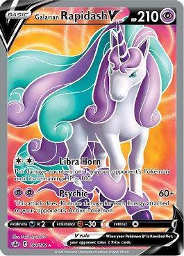 Pokémon TCG: Rapidash de Galar (SV048/SV122) - SWSH4.5 Destinos Brilhantes  - Pokémon Company - Jogos de Cartas - Magazine Luiza