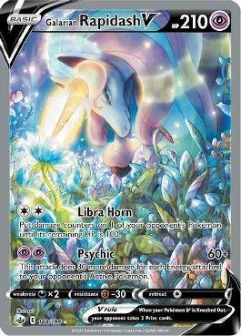 Carta Pokémon Articuno de Galar-V (170/198) Ultra Rara Reinado