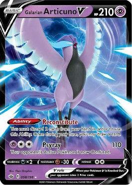 Articuno de Galar-V / Galarian Articuno-V (#58/198) - Epic Game