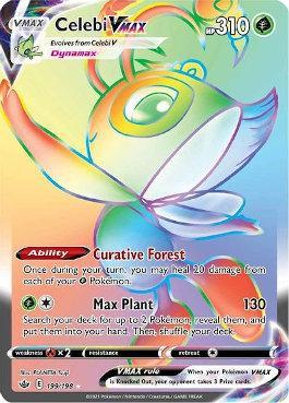 Carta Pokemon Vmax Rainbow