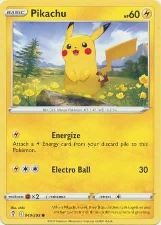 Pikachu (49/203), Busca de Cards