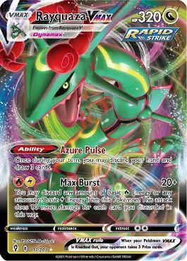 Rayquaza-VMAX (111/203), Busca de Cards