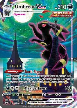 Umbreon-VMAX (215/203), Busca de Cards