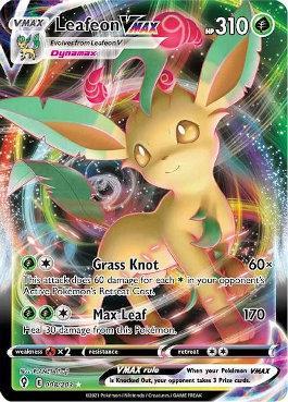 Carta Pokémon Glaceon Vmax Rainbow Céus Em Evolução